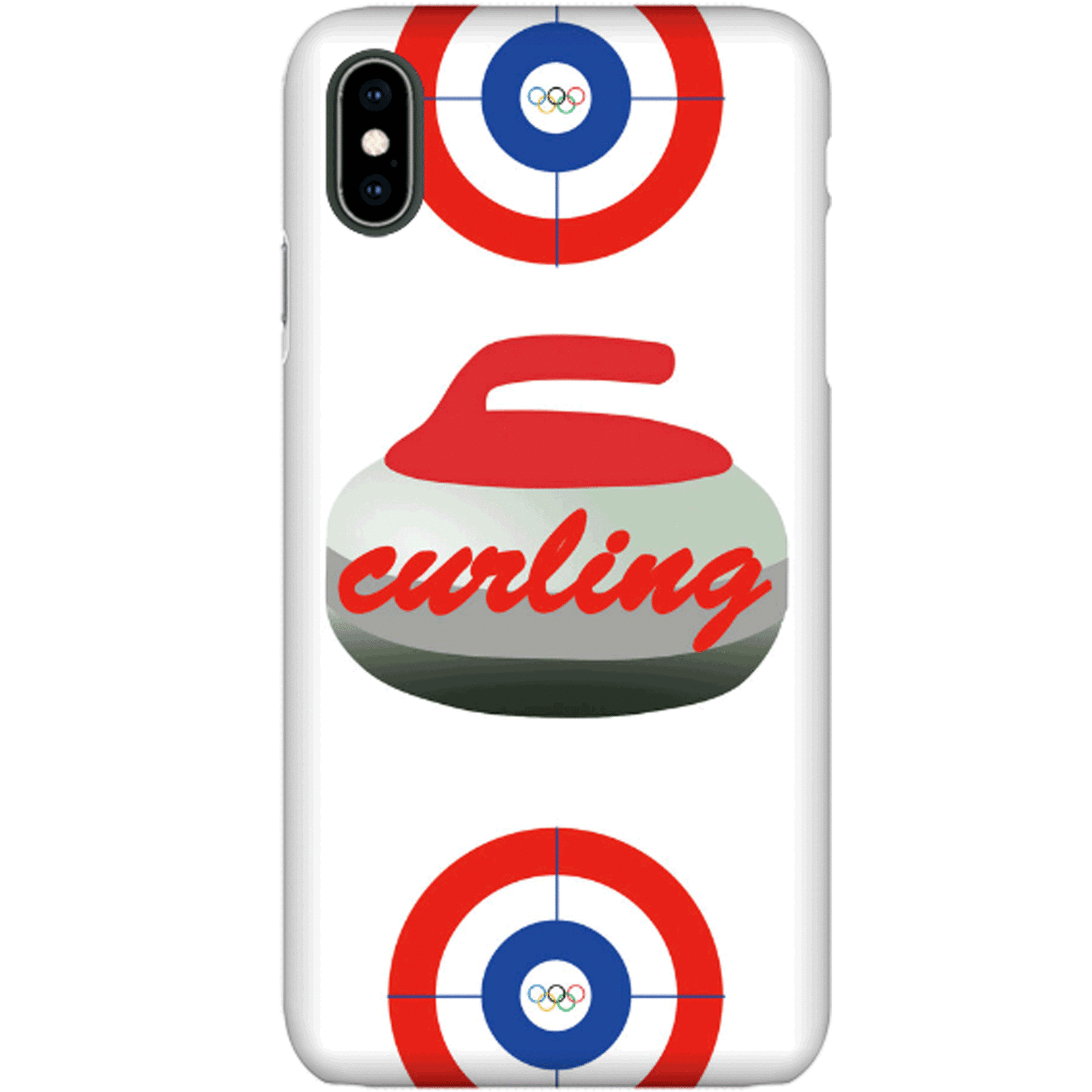 컬링 curling 하우스와 스톤 커스텀 케이스
